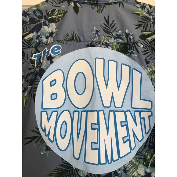 28 PALMS owling Shirt Men's XL Short Sleeved 100% Cotton - Picture 9 of 10